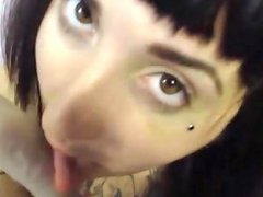 PornHub Slutty Tattooed Punk Teen Loves Fucking Her Ass Gold Show