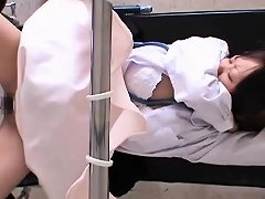 DrTuber Cute Japanese Babe Gets A Doctor Exam With Some Toys In Her