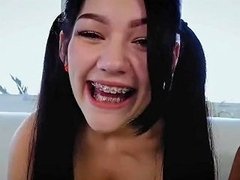 RedTube Bracefaced Pigtailed Teen With Braces Fucked Hard 124 Redtube Free Pov Porn