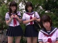 TNAFlix Petite Japanese Schoolgirls Love Threeway